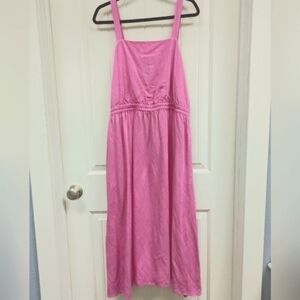 Nordstrom Signature Pink Maxi Sundress With Pockets